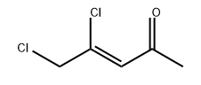 (Z)-4,5-二氯-3-戊烯-2-酮 结构式
