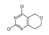 2,4-二氯-7,8-二氢-5H-吡喃并[4,3-d]嘧啶 结构式