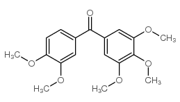 3,3',4,4',5-五甲氧基二苯甲酮 结构式
