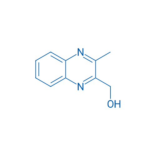 3-甲基-2-喹喔啉甲醇 结构式