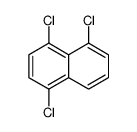1,4,5-三氯萘 结构式