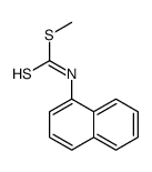 1-萘基二硫代氨基甲酸甲酯 结构式