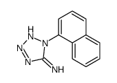 1-(1-萘基)-1H-四唑-5-胺 结构式