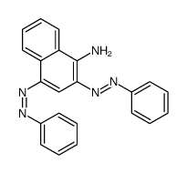 2,4-二(苯基偶氮基)-1-萘胺 结构式