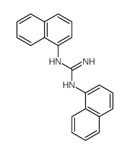 1,2-dinaphthalen-1-ylguanidine 结构式