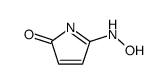 5-(羟氨基)-2H-吡咯-2-酮 结构式
