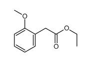 2-(2-甲氧基苯基)乙酸乙酯 结构式