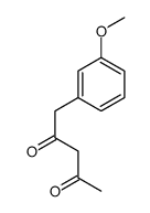1-(3-甲氧基苯基)-2,4-戊二酮 结构式