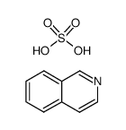 异喹啉硫酸盐(1:1) 结构式