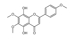 Pedunculin 结构式