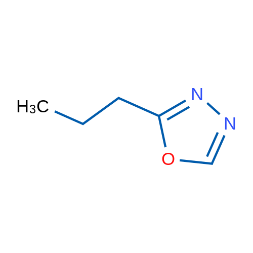 2-丙基-1,3,4-噁二唑 结构式