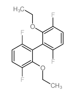 2,2'-二乙氧基-3,3',6,6'-四氟联苯 结构式