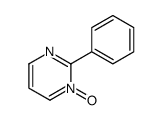 Pyrimidine, 2-phenyl-, 1-oxide 结构式