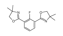 Oxazole, 2,2'-(2-fluoro-1,3-phenylene)bis[4,5-dihydro-4,4-dimethyl- 结构式