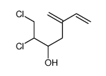 6-Hepten-3-ol, 1,2-dichloro-5-methylene- 结构式