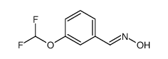 3-(二氟甲氧基)苯甲醛肟 结构式