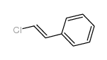 β-氯苯乙烯 结构式