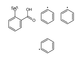triphenyl(salicyloyloxy)stannane 结构式