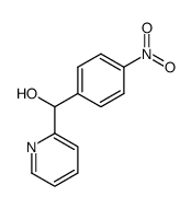 α-(4-硝基苯基)-2-吡啶甲醇 结构式