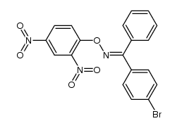 Methanone, (4-bromophenyl)phenyl-, O-(2,4-dinitrophenyl)oxime 结构式