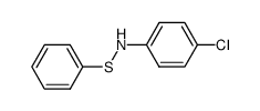 N-(4-氯苯基)苯亚磺酰胺 结构式