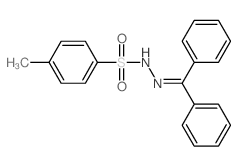 二苯甲酮对甲苯磺酰腙 结构式