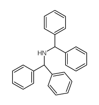 N-benzhydryl-1,1-diphenyl-methanamine 结构式