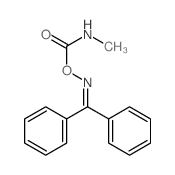 {[(Diphenylmethylidene)amino]oxy}(methylamino)methanone 结构式