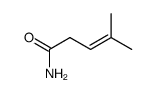 4-甲基-3-戊烯酰胺 结构式