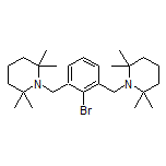 1,1’-[(2-溴-1,3-亚苯基)双(亚甲基)]双(2,2,6,6-四甲基哌啶) 结构式