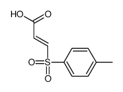 2-Propenoic acid, 3-[(4-methylphenyl)sulfonyl]-, (2E)- 结构式