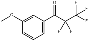 2,2,3,3,3-五氟-1-(3-甲氧基苯基)-1-丙酮 结构式