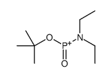 Phosphonamidic acid, N,N-diethyl-, 1,1-dimethylethyl ester 结构式