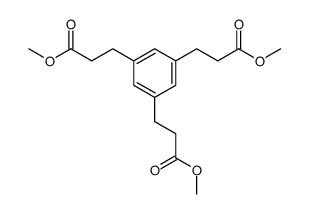 1,3,5-三(2-甲氧羰基乙基)苯 结构式