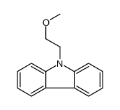 9H-Carbazole, 9-(2-methoxyethyl)- 结构式
