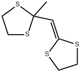 2-(1,3-二硫杂环戊烷-2-亚基甲基)-2-甲基-1,3-二硫杂环戊烷 结构式