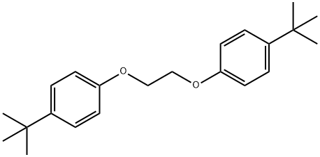 1,1'-[1,2-亚乙基二(氧基)]双[4-(1,1-二甲基乙基)]苯 结构式
