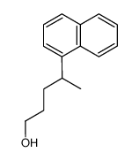 δ-甲基-1-萘丁醇 结构式