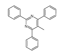 5-甲基-2,4,6-三苯基嘧啶 结构式