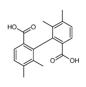 5,5',6,6'-四甲基-[1,1'-联苯]-2,2'-二羧酸 结构式