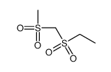 Ethane, [[(methylsulfonyl)methyl]sulfonyl]- 结构式