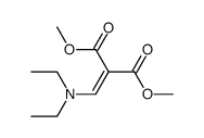 2-[(二乙氨基)亚甲基]丙二酸 1,3-二甲酯 结构式