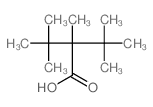 2-叔丁基-2,3,3-三甲基丁酸 结构式