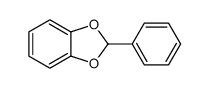 2-苯基-1,3-苯并二氧杂环戊烯 结构式