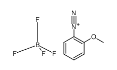2-甲氧基苯重氮四氟硼酸盐 结构式