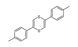 2,5-双(4-甲基苯基)-1,4-二噻英 结构式