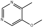 5-甲氧基-4-甲基嘧啶 结构式