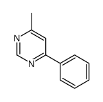 4-甲基-6-苯基嘧啶 结构式