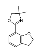 Oxazole, 2-(2,3-dihydro-7-benzofuranyl)-4,5-dihydro-4,4-dimethyl- 结构式