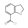 2,3-二氢-1-苯并呋喃-7-碳酰氯 结构式